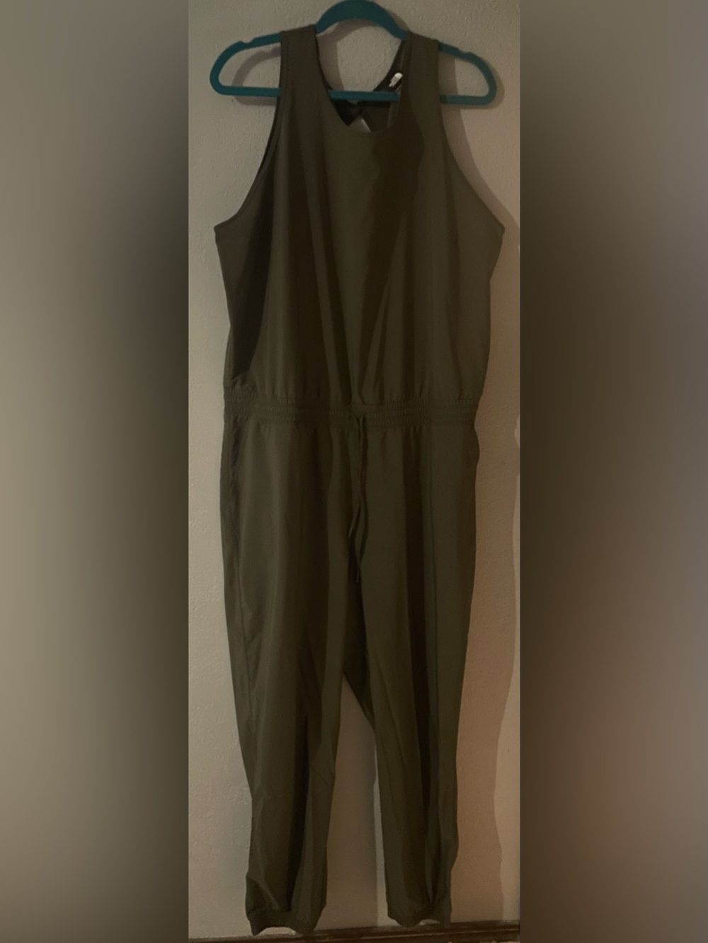 Women's Olive Green Sleeveless Jumpsuit The North Face